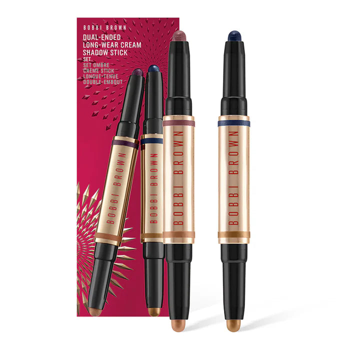 BOBBI BROWN - Dual Ended Long Wear Cream Shadow Stick Set - Christmas Collection