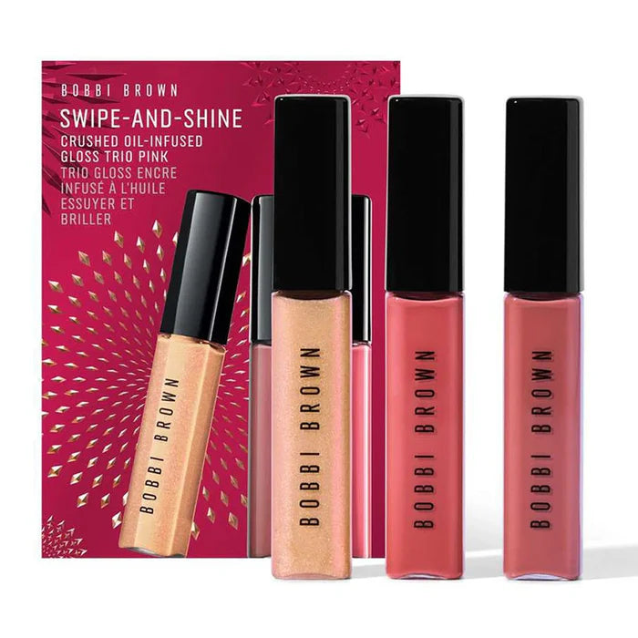 BOBBI BROWN - Swipe and Shine Crushed Oilinfused Gloss Trio - Nude